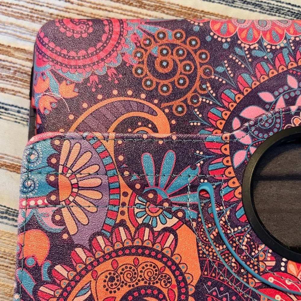Colorful Paisley tablet cover